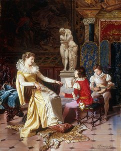 Isabella Orsini Listening to the Sons of the Tasso