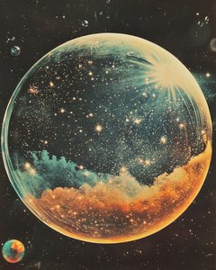 Cosmic Dream Sphere by Samantha Hearn