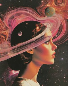 Cosmic Dream Woman by Samantha Hearn