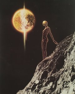 Cosmic Figure Gaze by Samantha Hearn