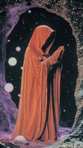Mystic in a Cosmic Cave by Samantha Hearn