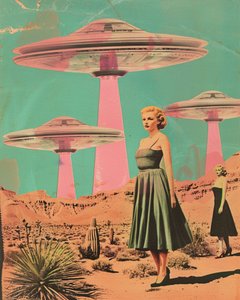 Retro Desert Encounter