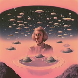 Retro Space Woman