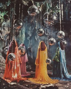 Shimmering Robes Disco by Samantha Hearn