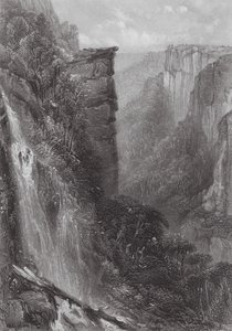 Australia: Fall of the Weatherboard by Samuel (after) Prout