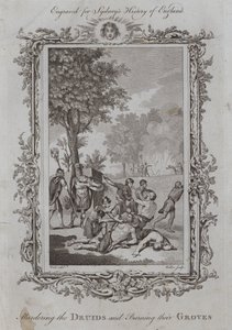 Murdering the Druids and Burning their Groves by Samuel (after) Wale