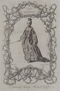 Queen Charlotte by Samuel (after) Wale