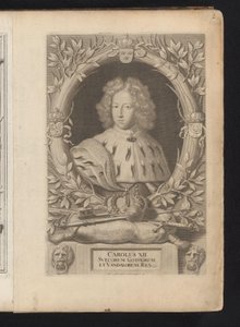 Portrait of Charles XII of Sweden by Samuel Blesendorf