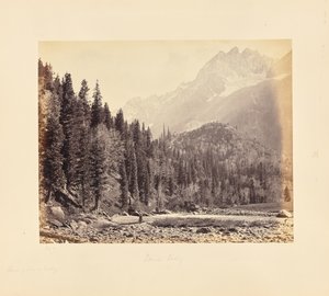A View in the Scinde Valley by Samuel Bourne