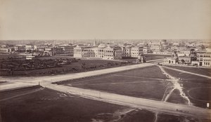 Calcutta. General View. Government House in the Foreground by Samuel Bourne