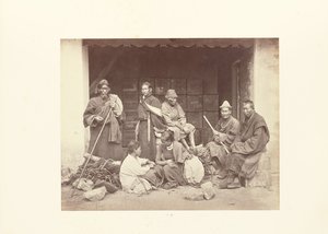 Darjeeling; Group of Bhooteas and Nepaulese