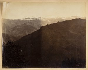 Mountain scenery at Darjeeling, from 