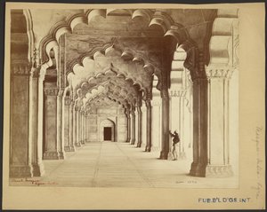 Pearl Mosque, Agra, India by Samuel Bourne