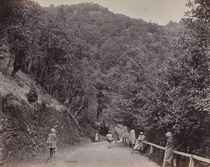 Shimla. The Mall or Principal Street by Samuel Bourne