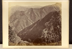 Simla; "Khuds" North of Jakko from Elysium Hill by Samuel Bourne