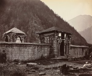 Temple at Naveshera, Kashmir, India