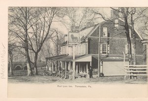Red Lion Inn, Torresdale, Pa. by Samuel Castner