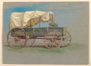 A Covered Wagon, 1870-80
