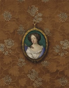 Portrait of Nell Gwynne by Samuel Cooper