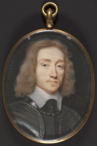 Portrait of a Man in Armor by Samuel Cooper