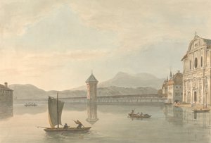 View at Lucerne: The Jesuits College