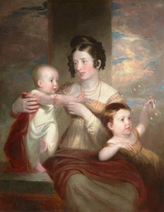 Portrait of Mrs. Morse and Two Children 1824