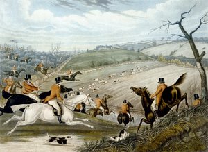 The Grand Leicestershire Fox Hunt, plate 1