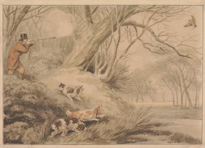 Woodcock Shooting by Samuel Howitt