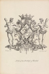 Arms of the Duchess of Kendal by Samuel Ireland
