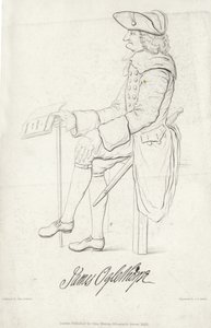 Portrait of James Oglethorpe by Samuel Ireland