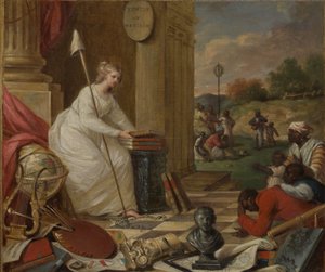 Study For Liberty Displaying the Arts and Sciences, or The Genius of America
