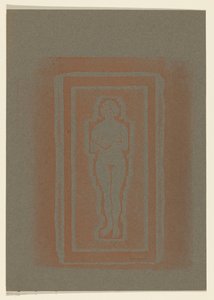Nude with Book or Stone Tablet in Hand