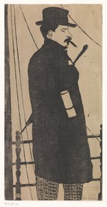 Self-Portrait with Coat and Hat