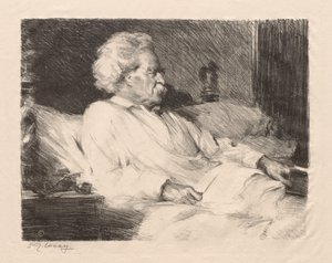 Mark Twain by Samuel Johnson Woolf