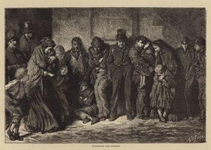 Houseless and Hungry by Samuel Luke Fildes