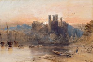 Caernarvon Castle, North Wales