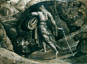 Ruth Returned from Gleaning by Samuel Palmer by Samuel Palmer