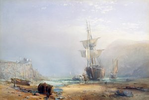 A Hazy Morning on the Coast of Devon, 1853