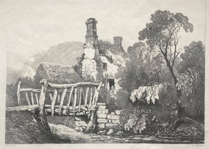 Near Byland by Samuel Prout