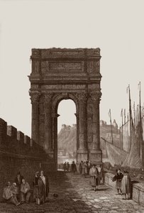 Arch of Trajan by Samuel Prout