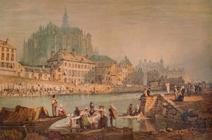 Cathedral Town on a River