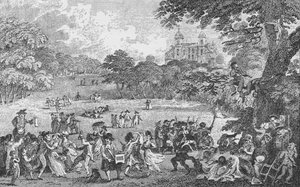 In Greenwich Park on Whit Monday by Samuel Rawle