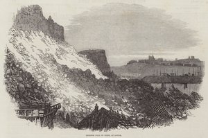 Immense Fall of Cliff, at Dover by Samuel Read