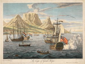 The Cape of Good Hope, pub. c1731 by Samuel Scott