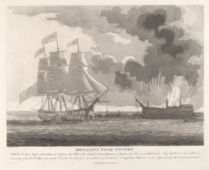 Brilliant Naval Victory by Samuel Seymour