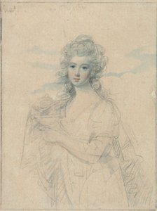 Portrait of a Young Woman as Psyche by Samuel Shelley