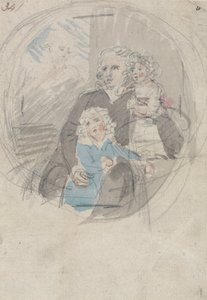 Study for a Portrait Group by Samuel Shelley