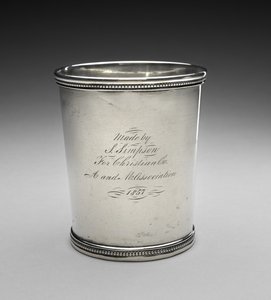 Tumbler, c. 1857 by Samuel Simpson