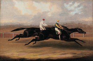 The Flying Dutchman and Voltigeur Running the Great Match Race by Samuel Spode
