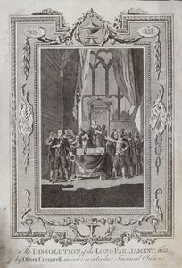 Dissolution of the Long Parliament by Samuel Wale